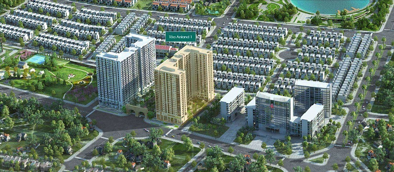 Chung cư Anland Complex (Anland 1) trong khu Dương Nội